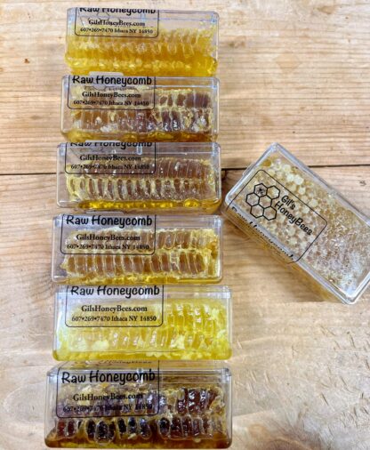 Raw comb honey. Natural honeycomb filled with pure honey.  6-8oz - Image 9