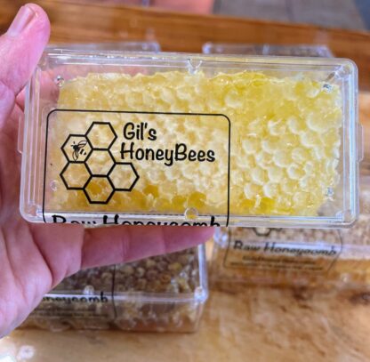 Raw comb honey. Natural honeycomb filled with pure honey.  6-8oz - Image 10